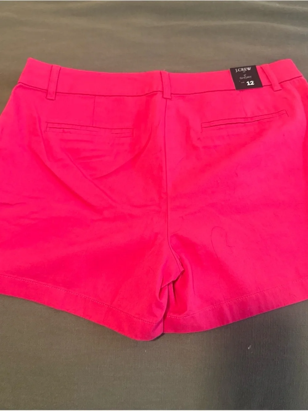 J. Crew Hot Pink Women's Tailored Cotton Shorts